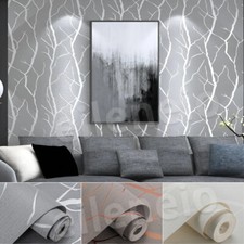 Grey wallpaper embossed for sale  WORCESTER