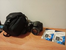 Używany, Aparat cyfrowy Sony Cyber-shot DSC-H300 20.1MP czarny z paskiem 16GB karta SD działa na sprzedaż Używany, Aparat cyfrowy Sony Cyber-shot DSC-H300 20.1MP czarny z paskiem 16GB karta SD działa na sprzedaż  Wysyłka do Poland