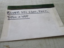 Rover sd1 2300 for sale  RHYL