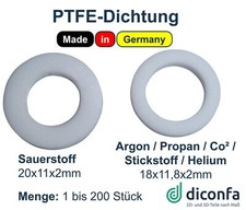 Ptfe dichtung sauerstoff gebraucht kaufen  Pattensen
