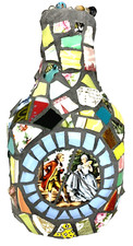 Mosaic art vase for sale  Dixon