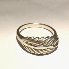 Sterling silver feather for sale  ROMFORD