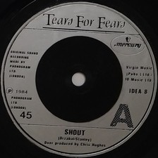 Tears For Fears Shout 7" Single (1984) Mercury IDEA 8 comprar usado  Enviando para Brazil