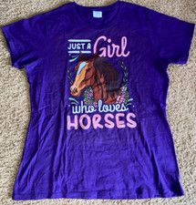MULHERES GRANDES JUST A GIRL WHO LOVES HORSES, usado comprar usado  Enviando para Brazil