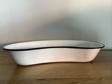 Vintage white enamel for sale  NEWMARKET