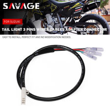 Lanterna traseira 3 pinos conector adaptador de fios para SUZUKI DRZ 400 SM DR-Z 400S 400E comprar usado  Enviando para Brazil