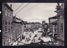 Cartolina mestre piazza usato  Italia