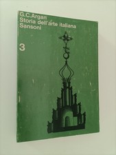 Giulio carlo argan usato  Italia