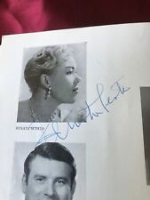 Autografo renata scotto usato  Guidonia Montecelio