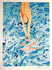 David Hockney Lithographie COA Original Sign. ( Numeriert Handbemalt Limited) segunda mano  Embacar hacia Argentina