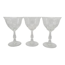 Vintage etched crystal for sale  Beverly Hills