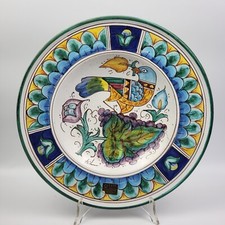 Piatto ceramica gubbio usato  Carrara
