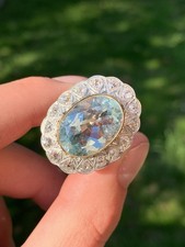10ct aquamarine 1.60ct for sale  BRIGHTON
