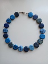 Ceramic kazuri necklace for sale  LONDON