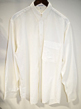 Camisa social C23 Giorgio Armani vintage masculina 15,5 34/35 amarelo pálido listrada marfim comprar usado  Enviando para Brazil