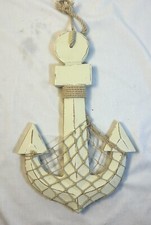 Whitewashed wood anchor for sale  Homosassa