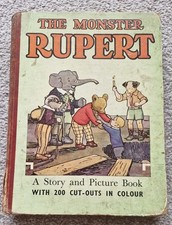 Monster rupert book for sale  FARNHAM