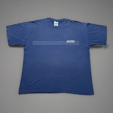 Camisa vintage anos 90 areia vermelha desbotada surf skate rua praia desgaste tamanho grande feita nos EUA comprar usado  Enviando para Brazil