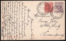 176 1923 cartolina usato  Forli