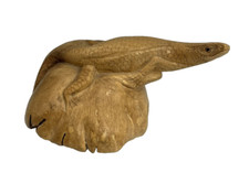 Hand carved lizard for sale  Chicago