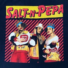 Camiseta vintage Salt N Pepa banda algodão unissex tamanho clássico P-4XL ZL1115 comprar usado  Enviando para Brazil