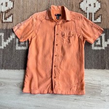 Camisa de verão Diesel vintage Y2K masculina laranja ocidental linho tamanho M comprar usado  Enviando para Brazil