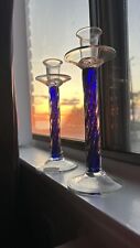 Pair tall cobalt for sale  Saint Joseph