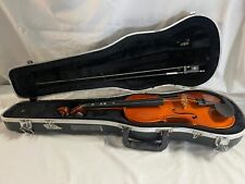 Usado, Skylark marca madeira maciça verniz natural violino iniciante MV:007 com estojo rígido comprar usado  Enviando para Brazil
