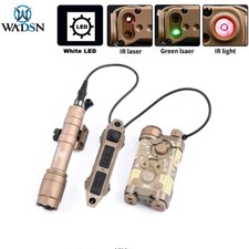 Wadsn Airsoft ngal Verde/Vermelho Laser M600C scoutlight Dual Conjunto Interruptor aumentada comprar usado  Enviando para Brazil