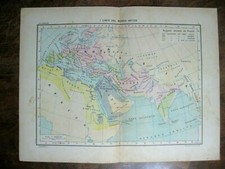 Antica mappa limiti usato  Velletri