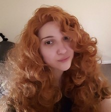 Ginger orange wig for sale  LONDON