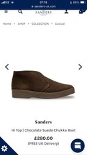 Sanders high top for sale  SOUTHWELL