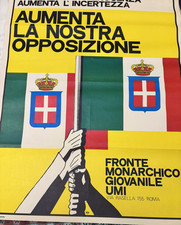 Manifesto anni italia usato  Fiuggi