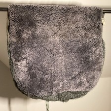 Lammfell lammwolle grau gebraucht kaufen  Nordhastedt