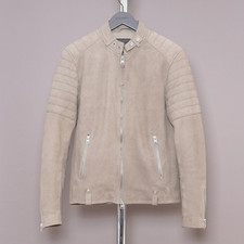 Saints leather jacket for sale  LONDON