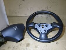 Volante de couro conversível Peugeot 206 CC 1.6 com bolsa central 96441166ZR, usado comprar usado  Enviando para Brazil