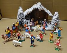 Presepe completo capanna usato  Villata