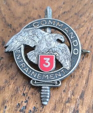 Insigne entrainement commando d'occasion  Saint-Pierre-d'Oléron