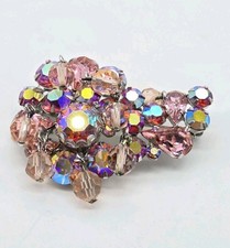 Broche vintage Kramer rosa AB Cha Cha comprar usado  Enviando para Brazil