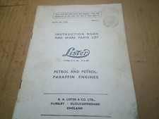Lister petrol engine for sale  LYDNEY
