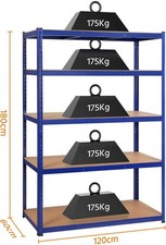 Yaheetech schwerlastregal 180x gebraucht kaufen  Deutschland
