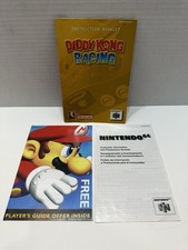 Diddy Kong Racing (Nintendo 64, 1997) Manual + Inserções comprar usado  Enviando para Brazil