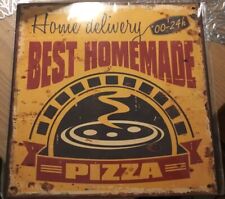 Blechschild pizza nostalgie gebraucht kaufen  Keltern
