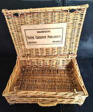 Cesta de vime vintage champanhe francês Veuve Clicquot, usado comprar usado  Enviando para Brazil