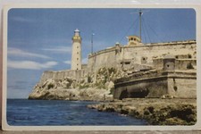 Cartão postal de entrada Cuba Havana Morro Castelo Porto antigo vintage cartão vista padrão comprar usado  Enviando para Brazil
