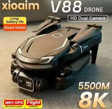 Original V88 4K 5G GPS Drone Professional HD Dual Camera Quadcopter Aerial Toy U, usado comprar usado  Enviando para Brazil