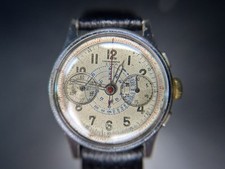 Cronógrafo Eska raro caracol redemoinho mostrador Landeron cronógrafo vintage , usado comprar usado  Enviando para Brazil
