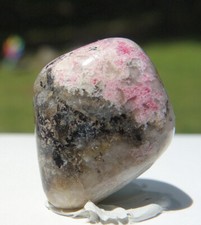 Tugtupite tumbled stone for sale  Shipping to United Kingdom