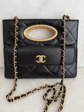 Chanel quilted black for sale  Miami