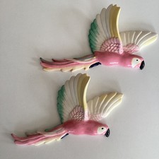 Flying parrots ceramic for sale  MAIDENHEAD